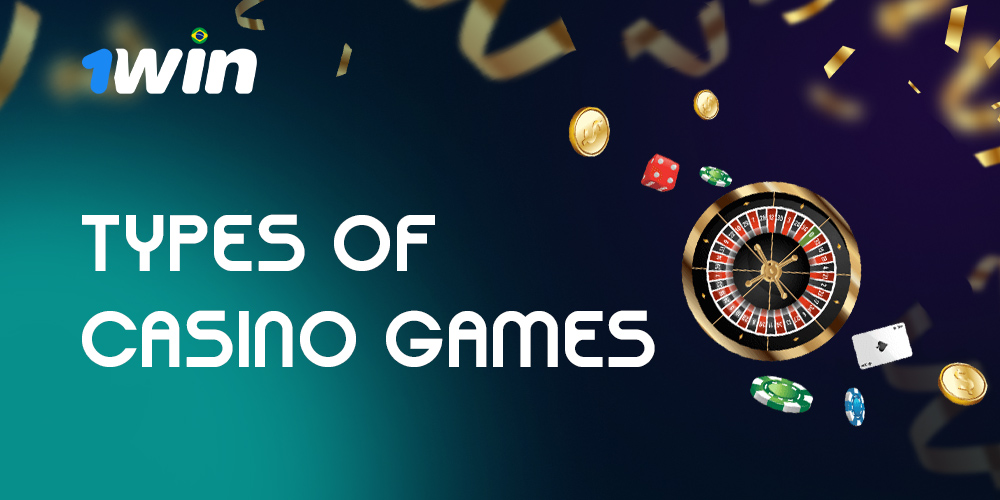 Types of casino games at 1Win application