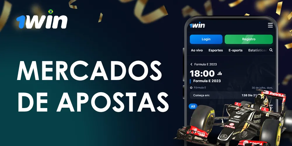 Tipos de apostas disponíveis em 1Win para fãs de Fórmula 1